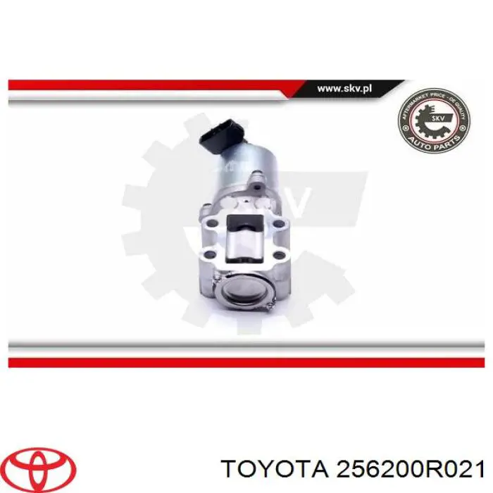 Клапан EGR рециркуляції газів Toyota 256200R021