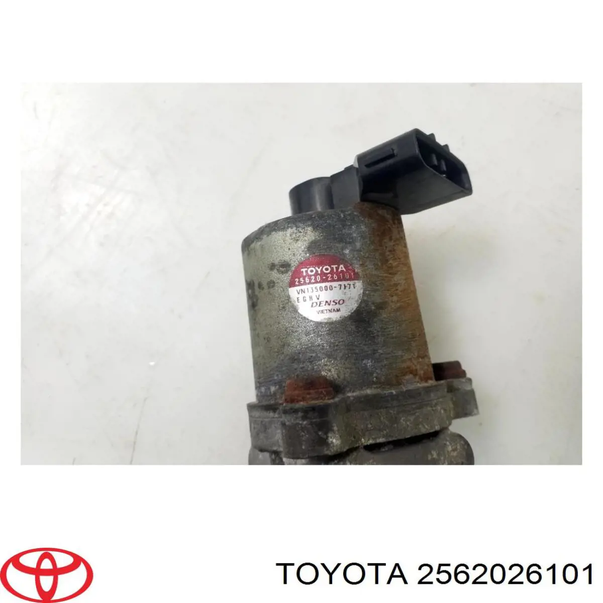 Клапан EGR Toyota 2562026101 ціна, від 81.24 USD