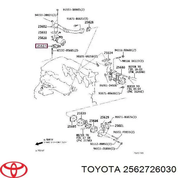 2562726030 Toyota 