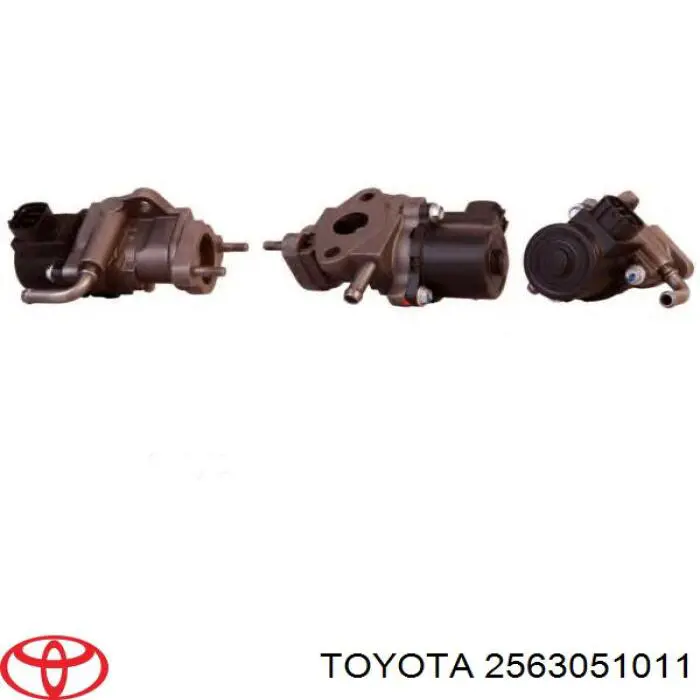 2563051011 Toyota клапан egr, рециркуляції газів