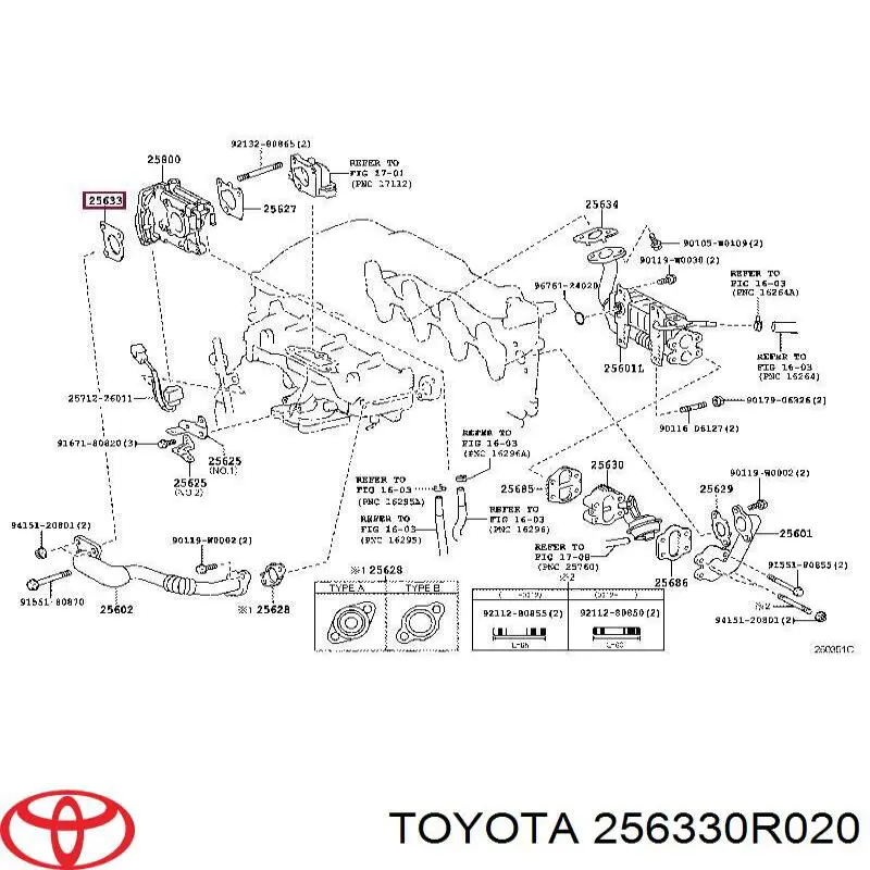 256330R020 Toyota 