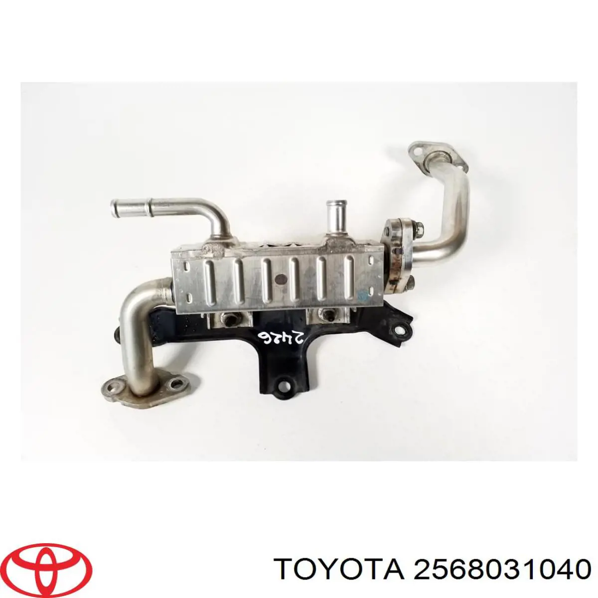 Радіатор системи EGR рециркуляції вихлопних газів Toyota 2568031040 ціна, від 62.42 USD