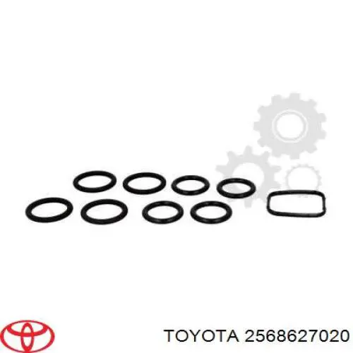 2568627020 Toyota прокладка egr-клапана рециркуляції