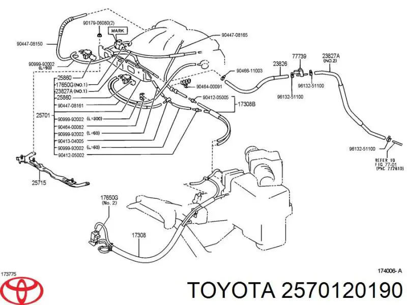 2570120190 Toyota 