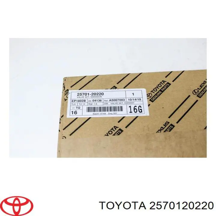  Toyota 2570120220 ціна, від 28.22 USD