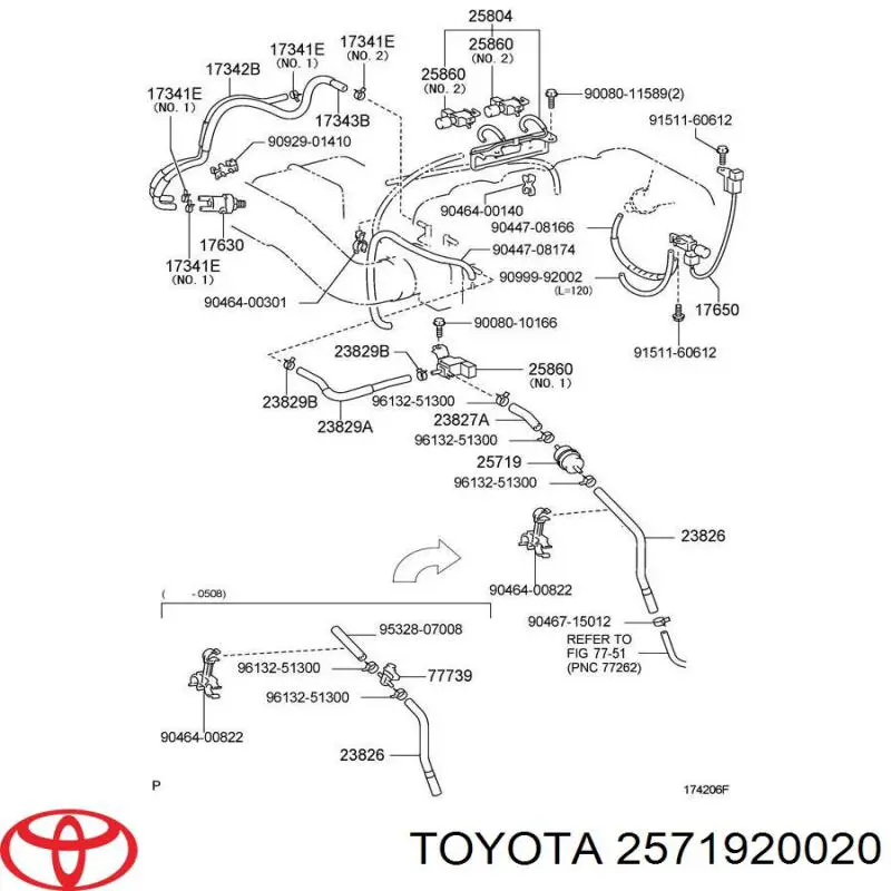 2571920020 Toyota 