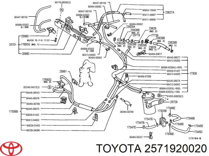  2571920020 Toyota