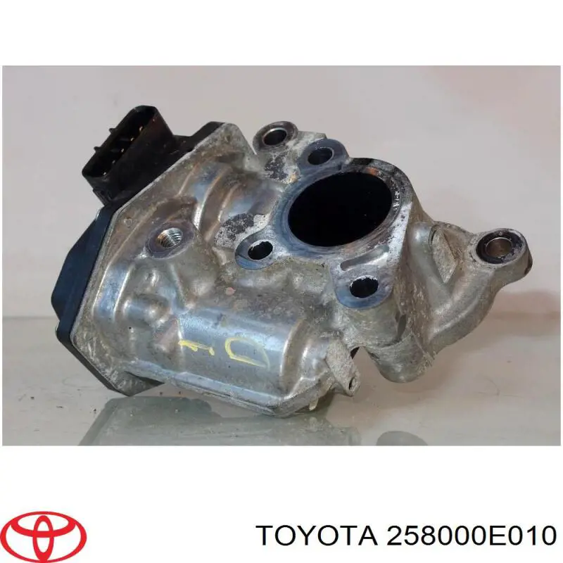 258000E010 Toyota Клапан рециркуляції відпрацьованих газів EGR