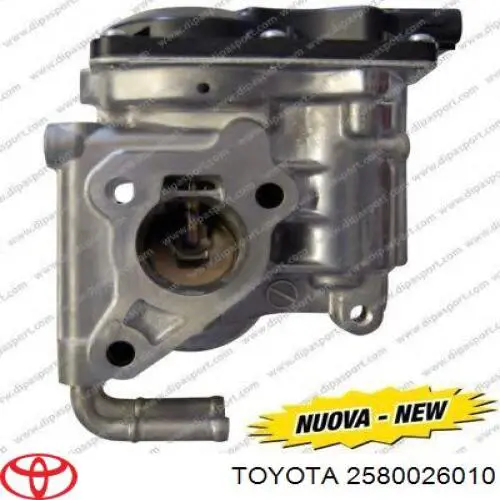 Клапан ЄГР 2580026010 Toyota