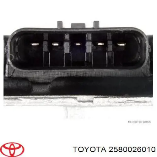 Клапан EGR рециркуляції газів Toyota 2580026010