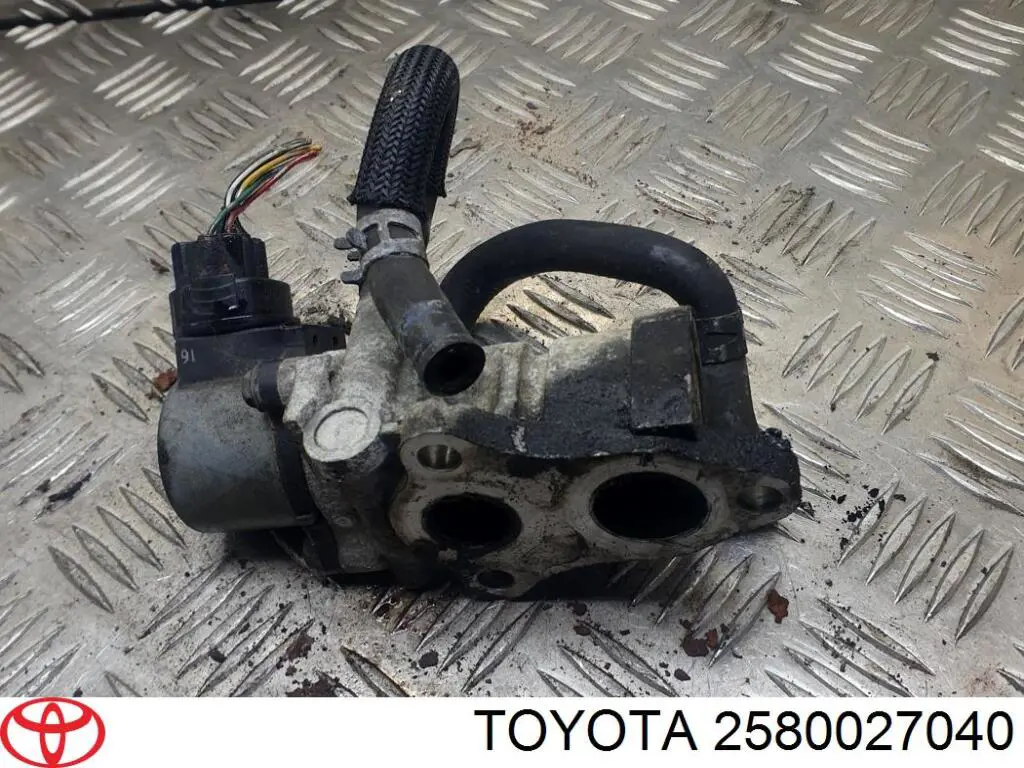 Клапан EGR Toyota 2580027040 ціна, від 45.60 USD