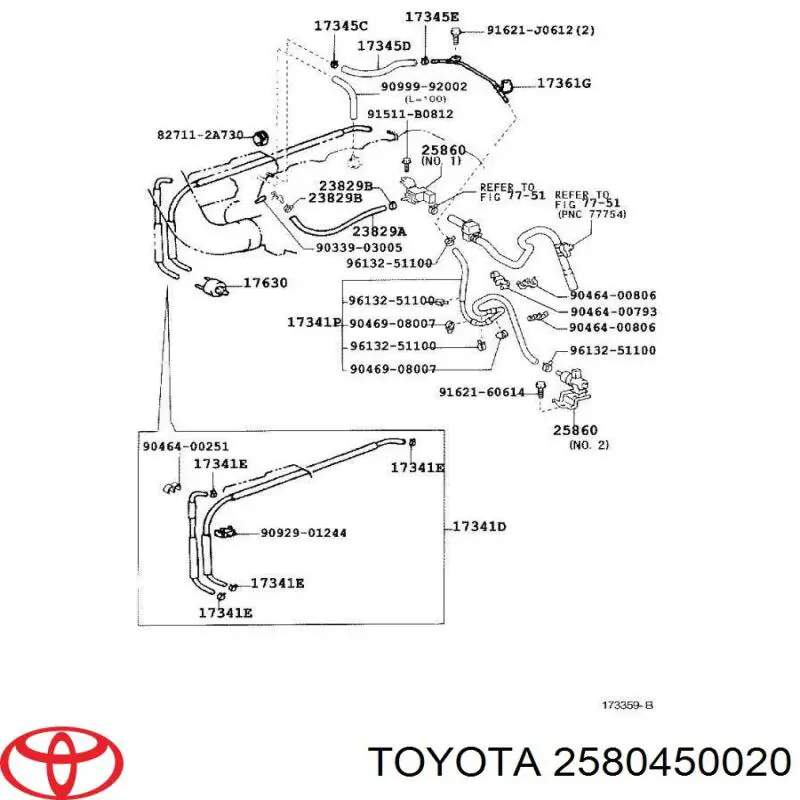 2580450020 Toyota 