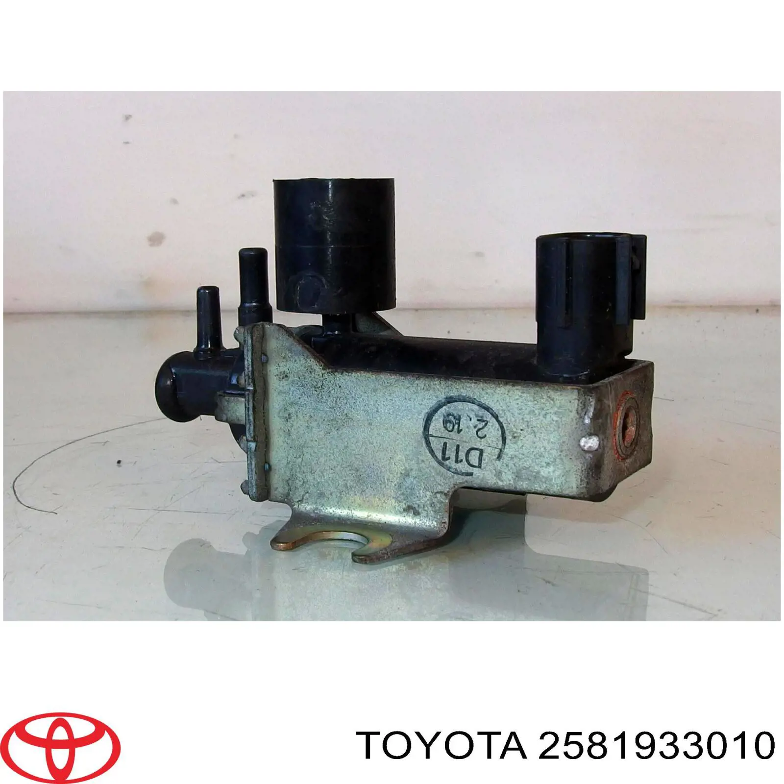 2581933010 Toyota клапан egr, рециркуляції газів