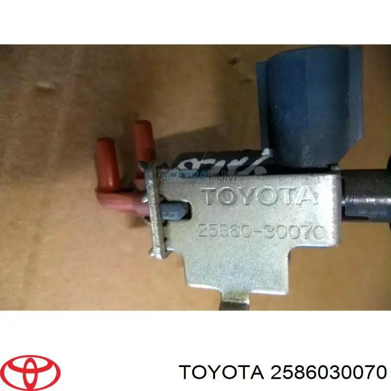 Клапан соленоїд регулювання заслонки EGR Toyota Yaris (P10) (Тойота Яріс)