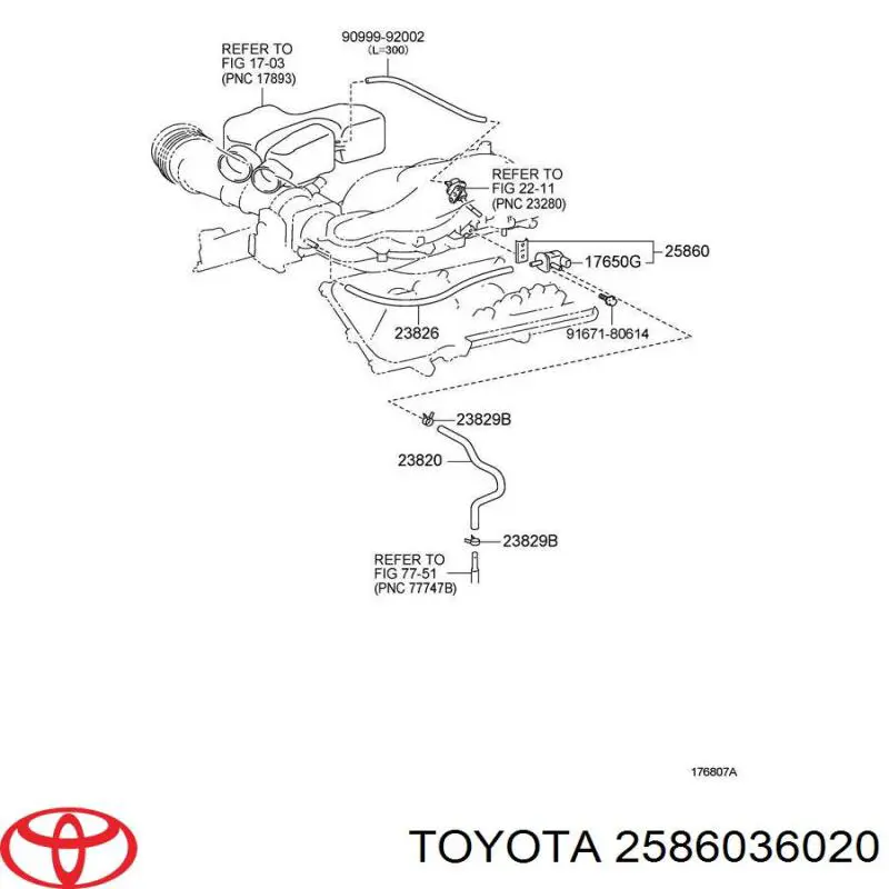  Toyota 2586036020 ціна, від 38.01 USD