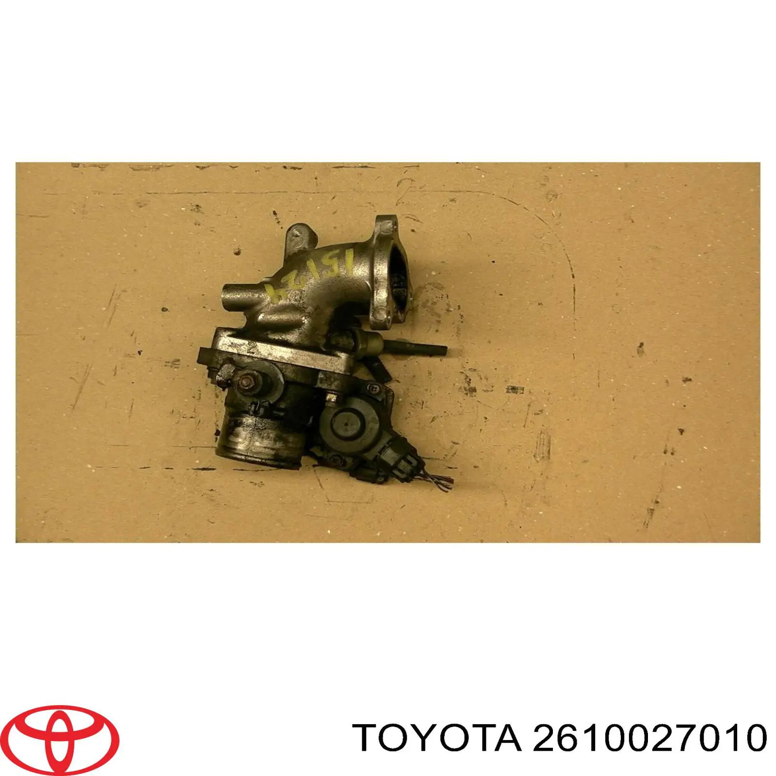 Купити 2610027010 Toyota Дросельна заслінка компресора наддуву