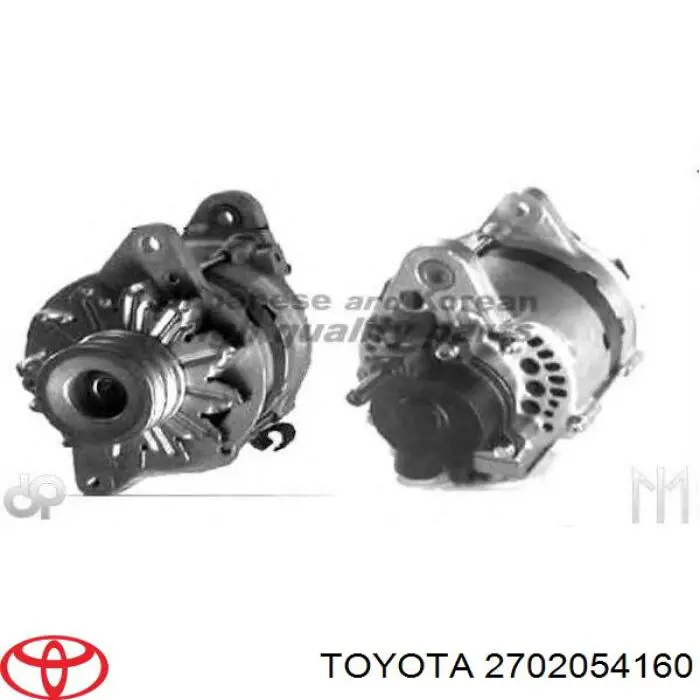 Генератор 270205416084 Toyota