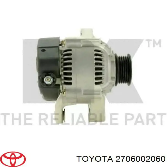 2706002060 Toyota Авто генератор
