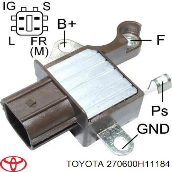270600H11184 Toyota генератор