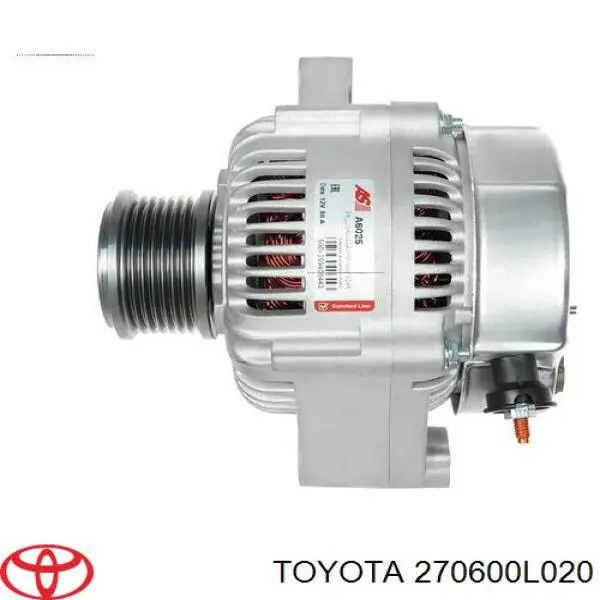 Генератор 270600L020 Toyota