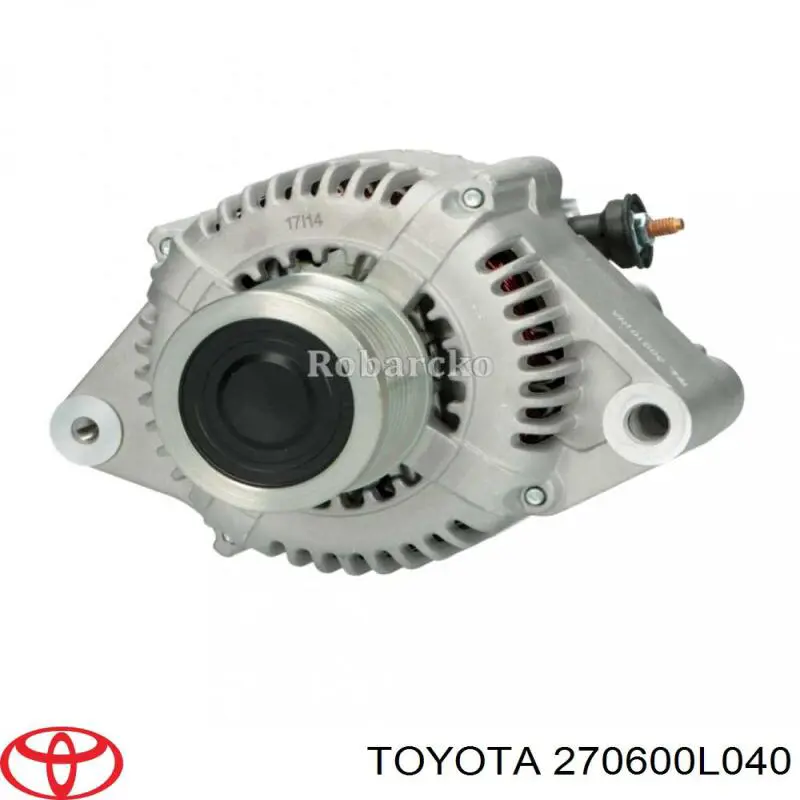 Генератор Toyota 270600L040 ціна, від 149.24 USD