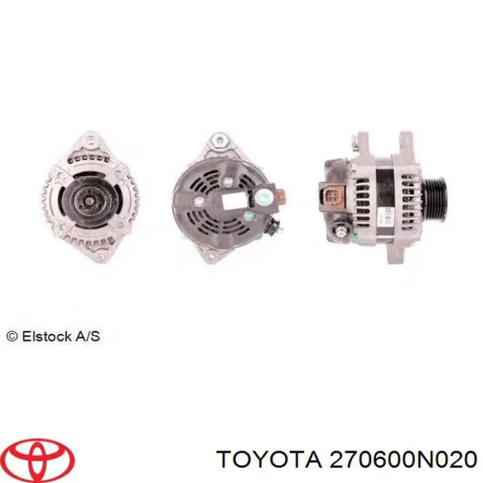 Генератор автомобільний Toyota 270600N020