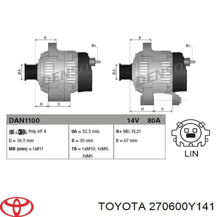 Генератор VALEO FG9T015 ціна, від 185.18 USD