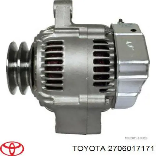 Генератор автомобільний Toyota 2706017171