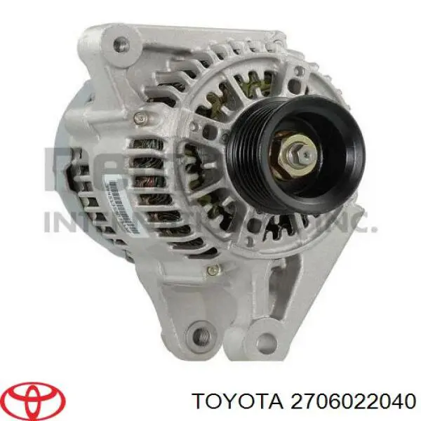 Генератор Toyota 2706022040 ціна, від 38.89 USD
