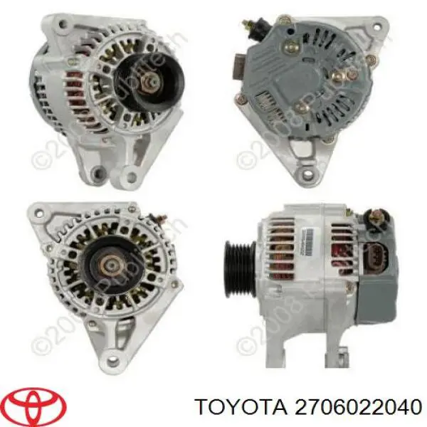 Генератор автомобільний Toyota 2706022040
