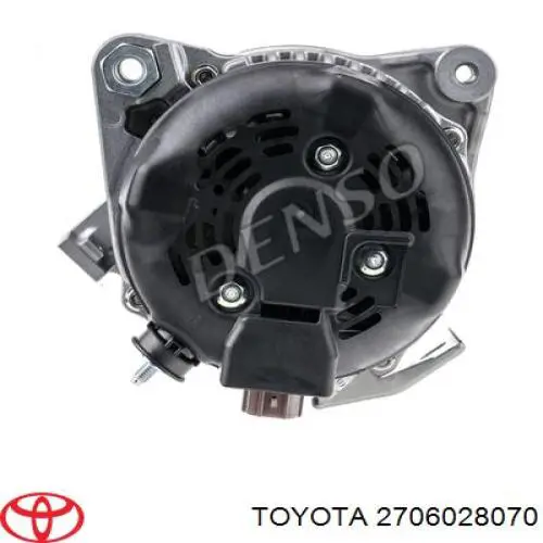 Генератор Toyota 2706028070 ціна, від 191.03 USD