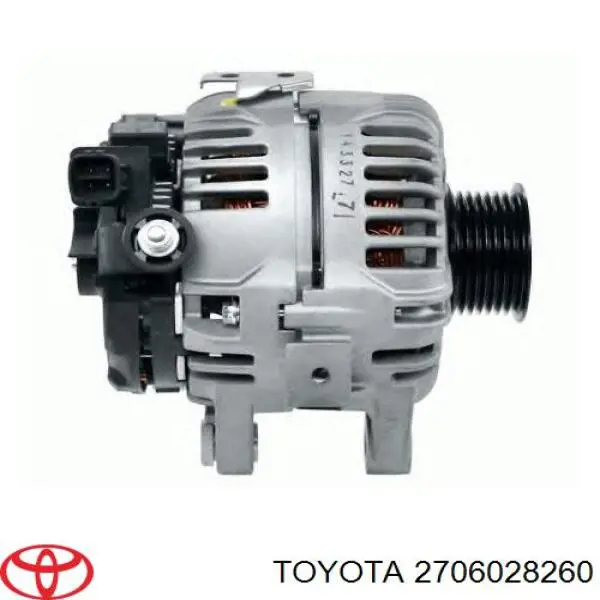 Генератор 2706028260 Toyota