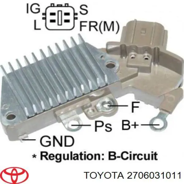 Купити 2706031011 Toyota Генератор