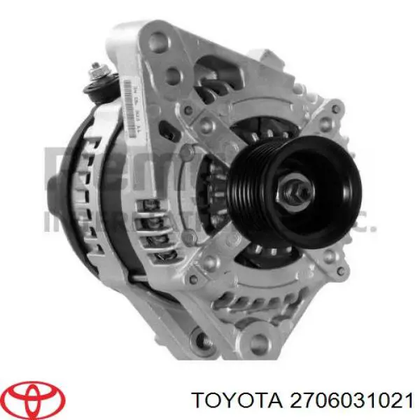 Генератор Toyota 2706031021 ціна, від 192.66 USD