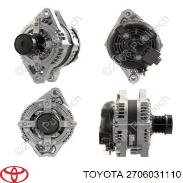 2706031110 Toyota генератор