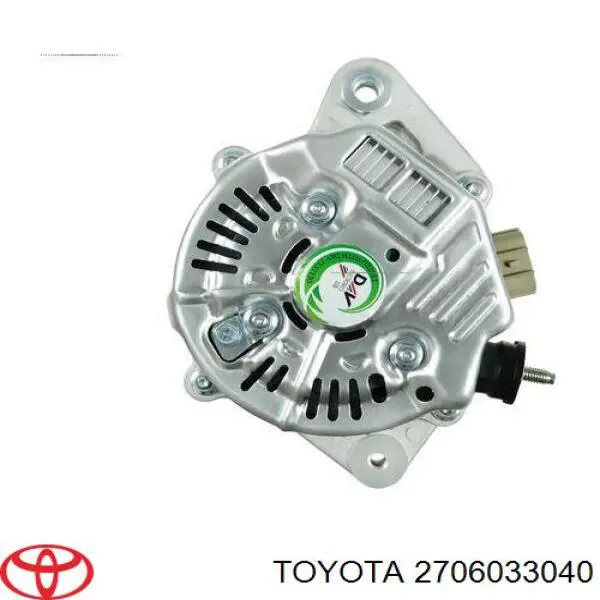 Генератор Toyota 2706033040 ціна, від 212.16 USD