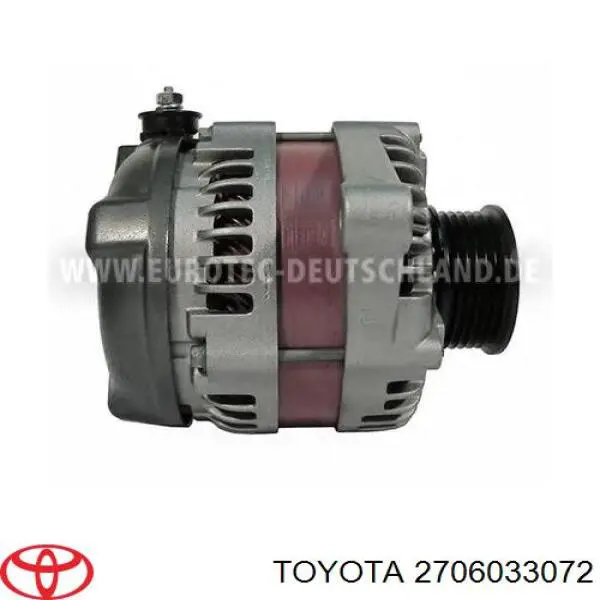 Генератор 2706033072 Toyota