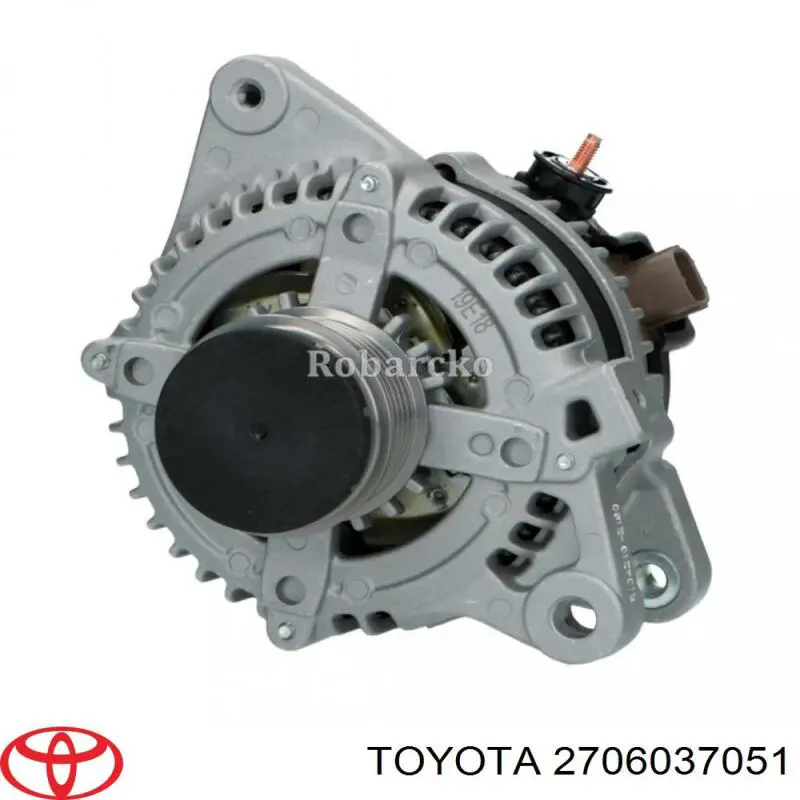 Генератор 2706037051 Toyota