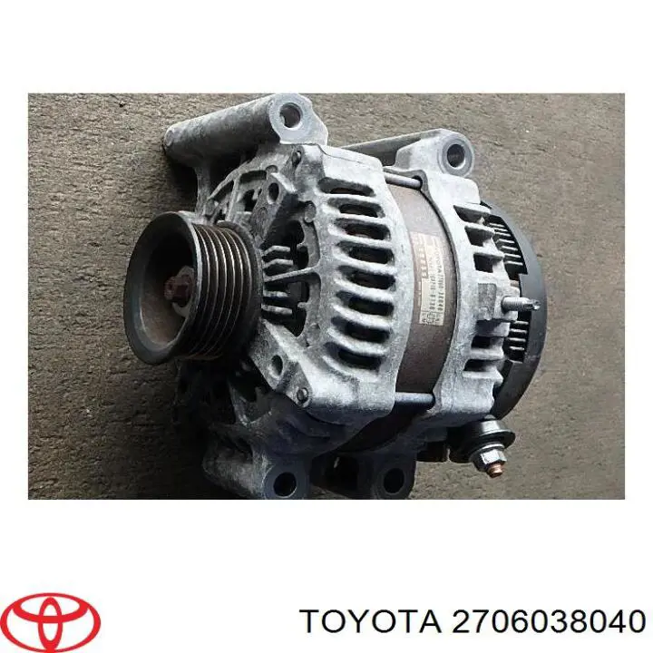 2706038040 Toyota Авто генератор