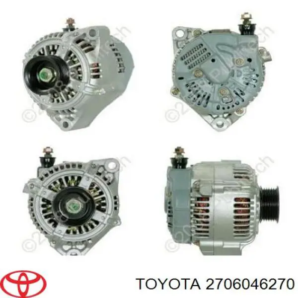 Генератор Toyota 2706046270 ціна, від 158.09 USD