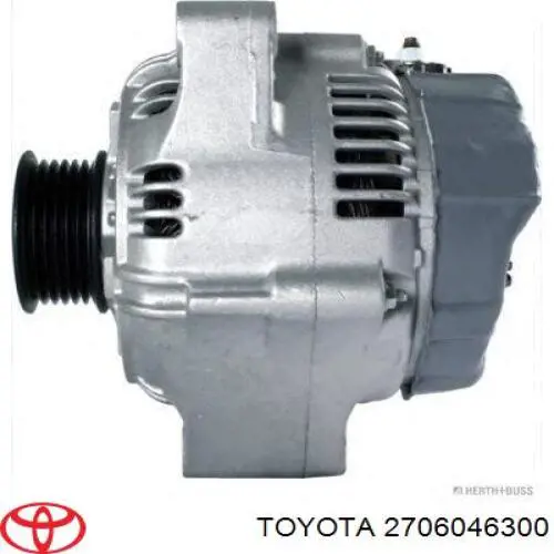 Генератор Toyota 2706046300 ціна, від 158.91 USD