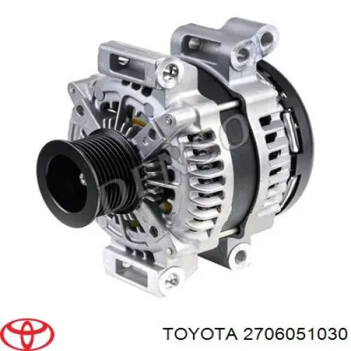 Генератор Toyota 2706051030 ціна, від 294.27 USD