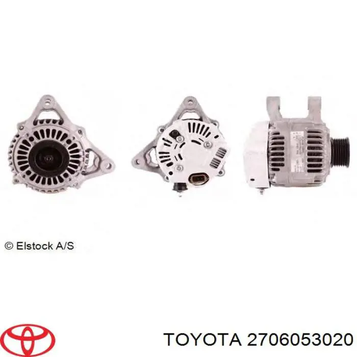 2706053020 Toyota Авто генератор