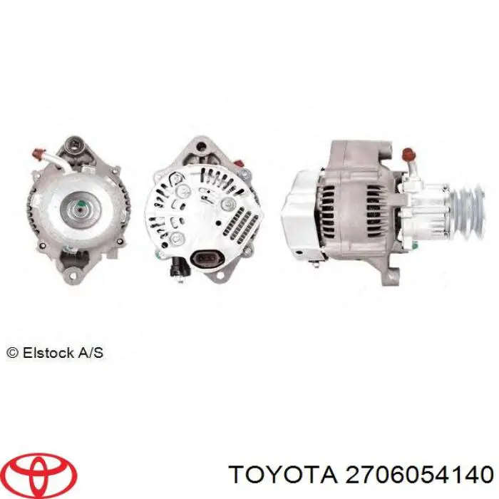 2706054140 Toyota генератор