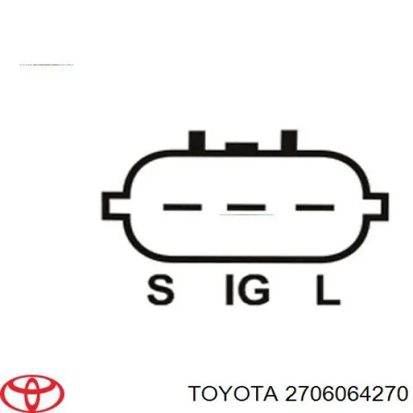 Купити 2706064270 Toyota Генератор