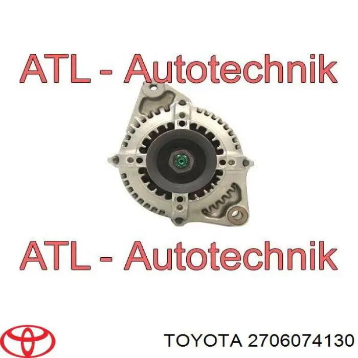 Генератор Toyota 2706074140 ціна, від 70.54 USD