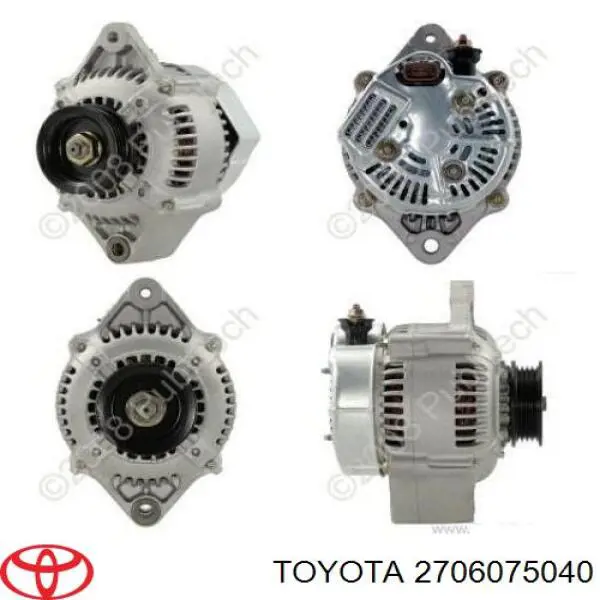 2706075040 Toyota Авто генератор