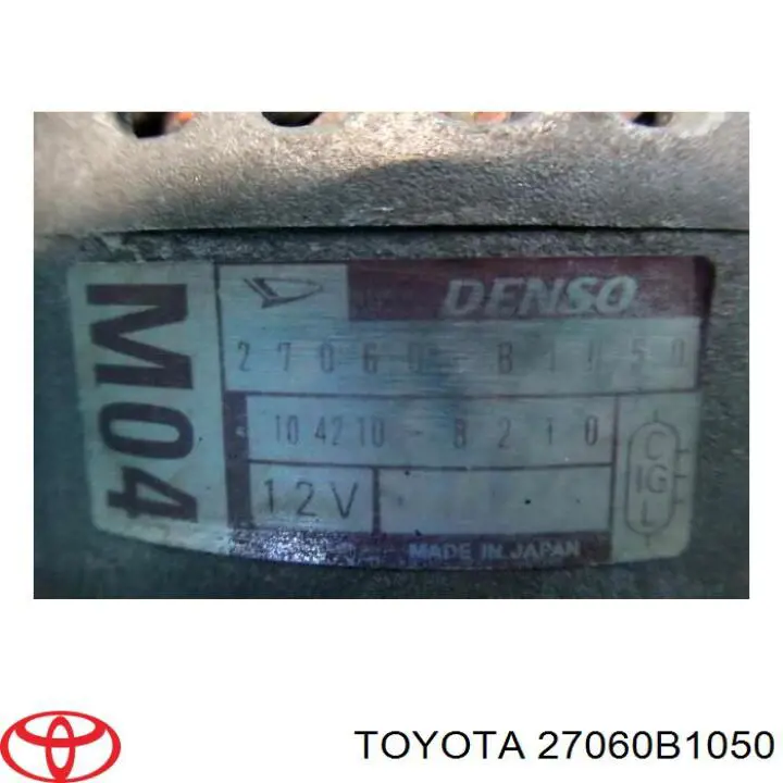 Генератор 27060B1050 Toyota