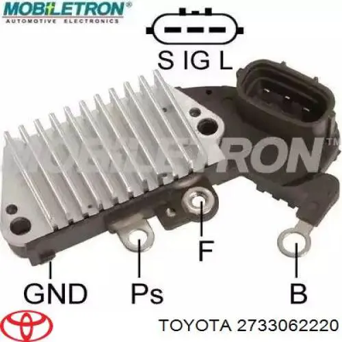 Якір (ротор) генератора Toyota 2733062220 ціна, від 365.69 USD