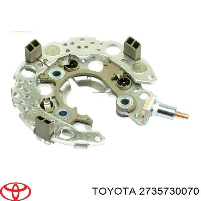 Міст доданий генератора Toyota 2735730070 ціна, від 18.92 USD